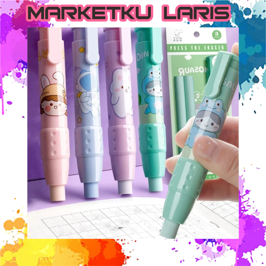 

MKL - Penghapus mekanik kartun lucu /penghapus pensil mechanical eraser S100