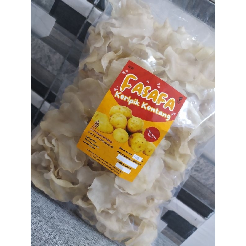 

keripik kentang fasafa mentah super khas batu malang 500g