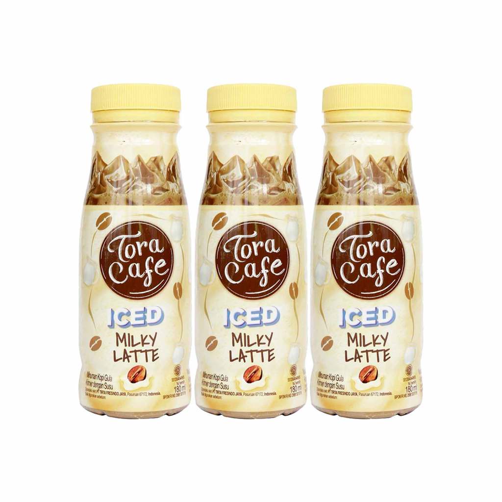 

3Pcs Toracafe Ice Milky Latte 180 Ml