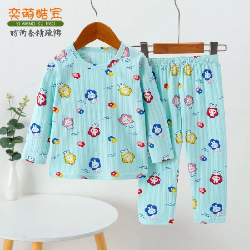 piyama premium kubao & jijibeier baju tidur anak 1-9th pp