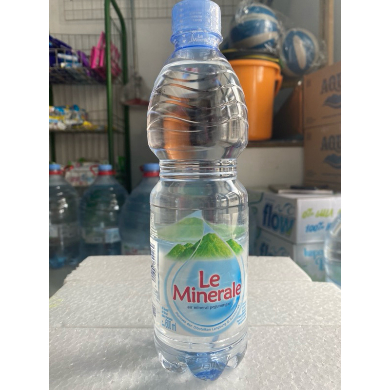 

LE MINERALE 600 ML / AIR MINERAL BOTOL