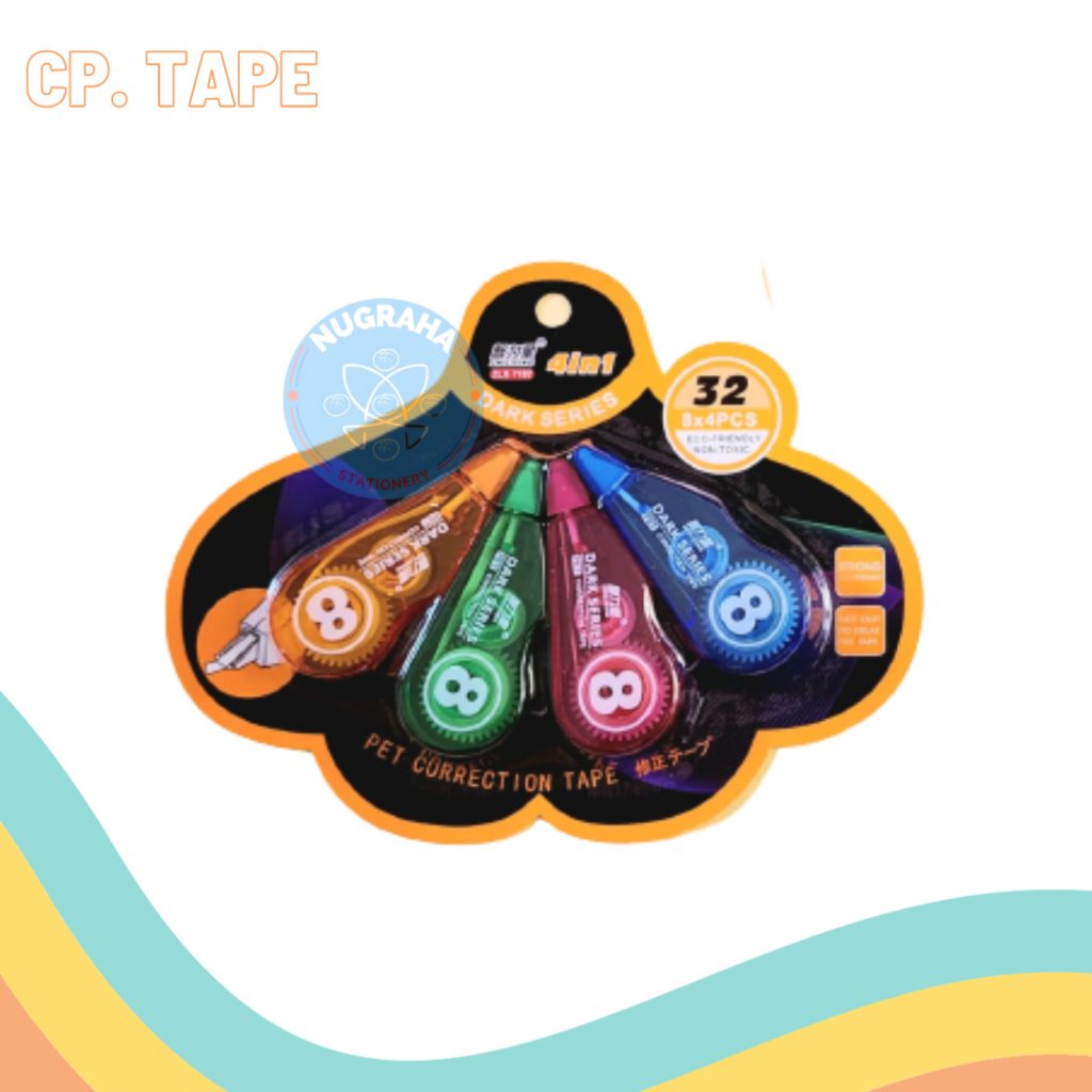 

CORRECTION TAPE ZLX-7197 SET 4 (1 SET)