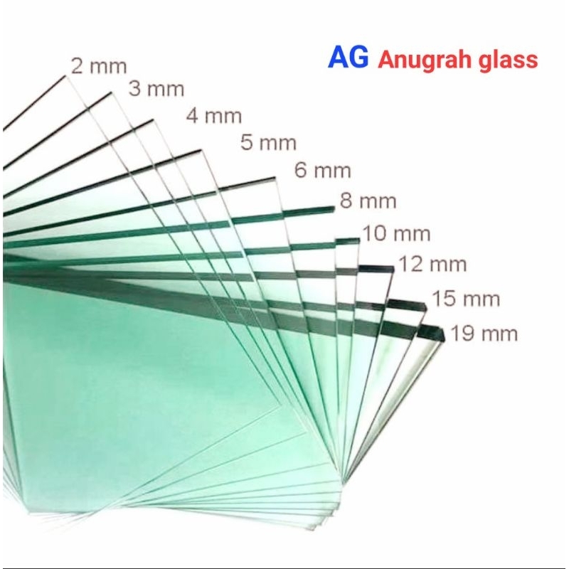 KACA BENING POLOS CLEAR 3MM RP.16 /CM²