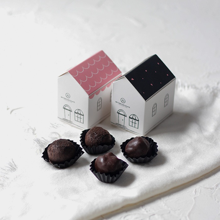 

Betterchocolatethannever - Twin House Truffles Set