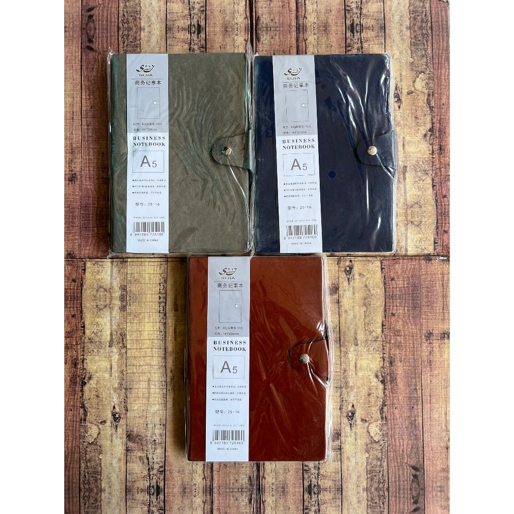 

Bussines Notebook Sijia 25-16 - Buku Kerja - Notebook Cover Bahan Kulit A5 - Agenda On The Go - Agenda Serbaguna - Agenda Kerja