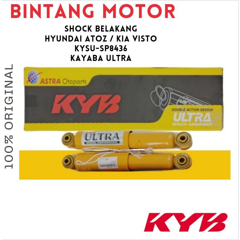 Shock Belakang Hyundai Atoz / KIA Visto ORI Kayaba Ultra