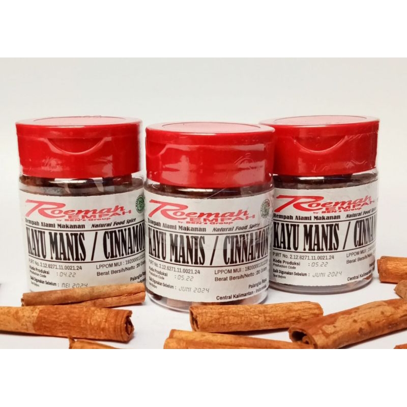 

Roemah Rempah Kayu Manis/Cinnamon 20g