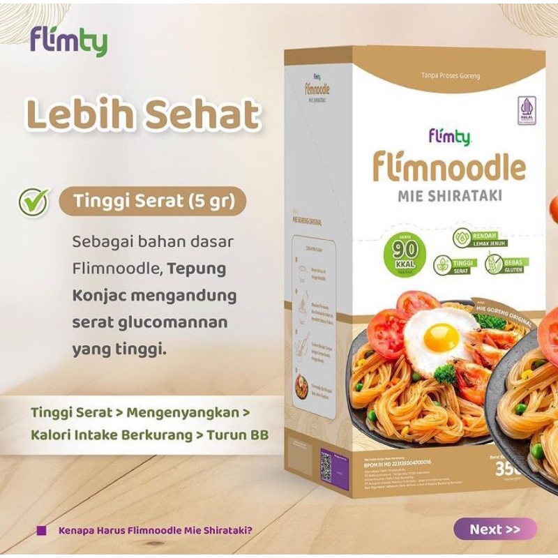 

Flimnooddle Mie Shirataki 1 Pcs