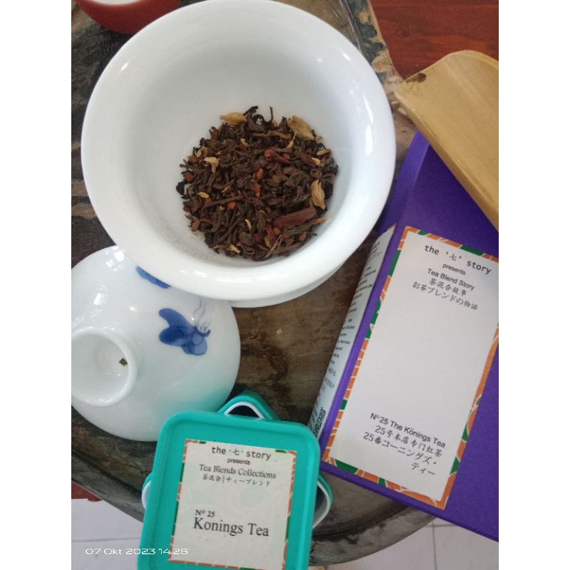 

konings tea no.25 tea blend teh hitam mix rempah