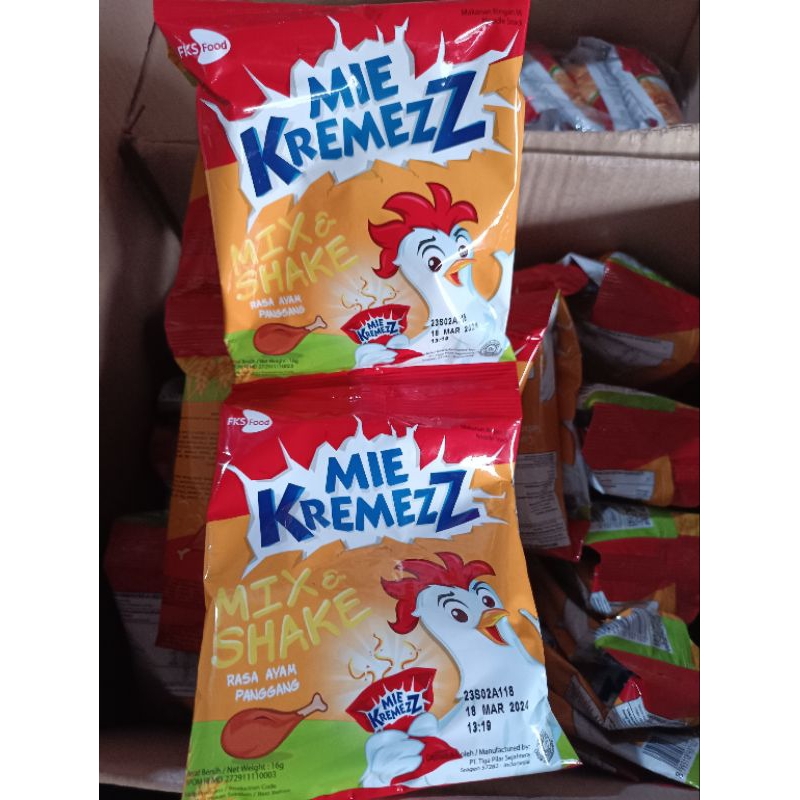 

mie kremezz mix & shake isi 10 pcs