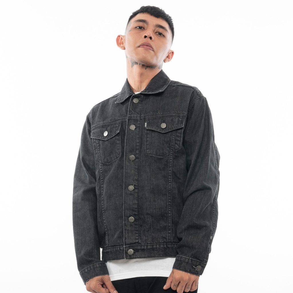 KATRON JAKET DENIM MATERNAL DISASTER