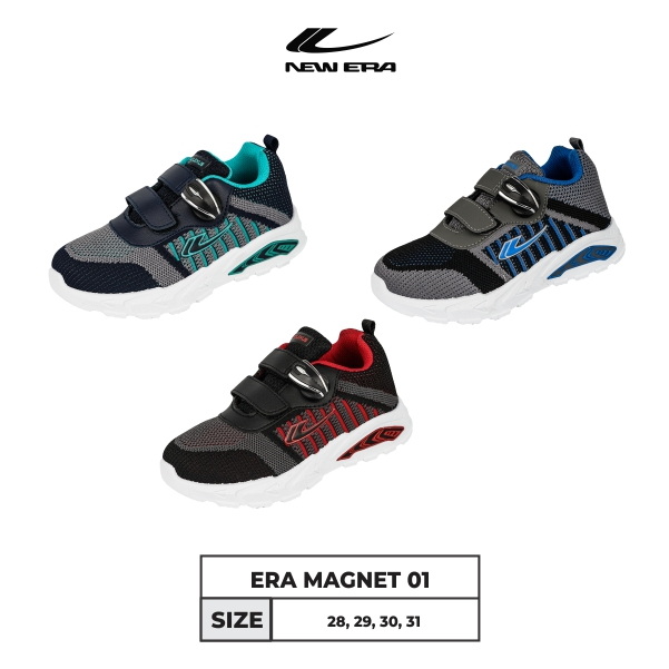 SEPATU ANAK COWOK NEW ERA ERA MAGNET 01 28-31