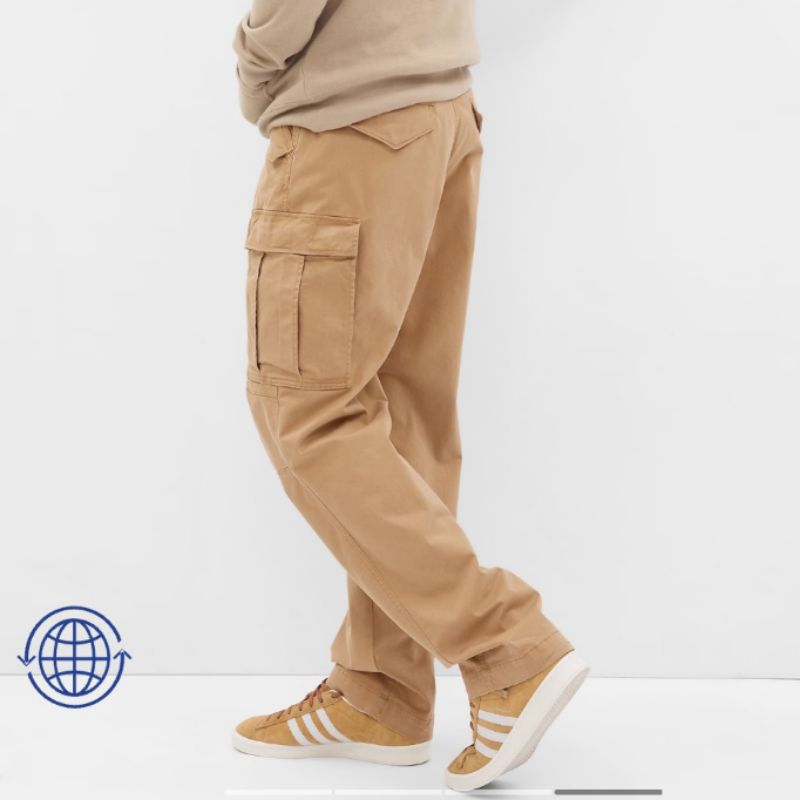 Celana Panjang Cargo Export Pria Celana Cargo Regular Fit Sisa Export Original Baru