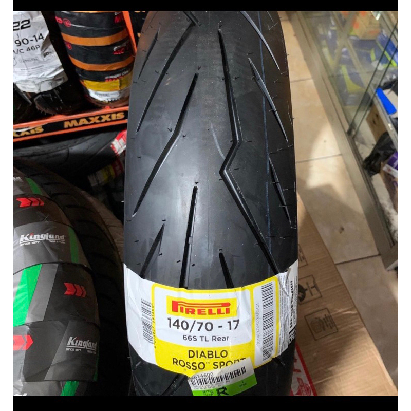 ban pirelli diablo rosso sport 17 (150/60 140/70) tubeless