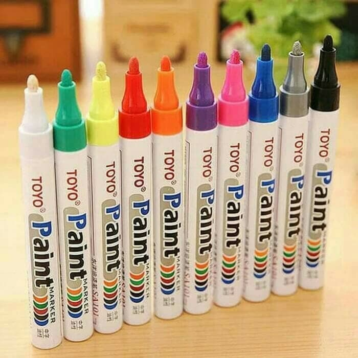 

Spidol Toyo Paint Marker SA101 Spidol Ban Serbaguna (Harga Satuan)