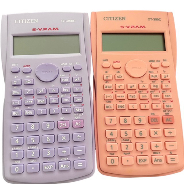 

KALKULATOR SCIENTIFIC CT-350C merk CITIZEN KALKULATOR SIN COS TAN ANAK SEKOLAH KULIAH 12 DIGIT 2 BARIS Warna LILAC DAN PINK