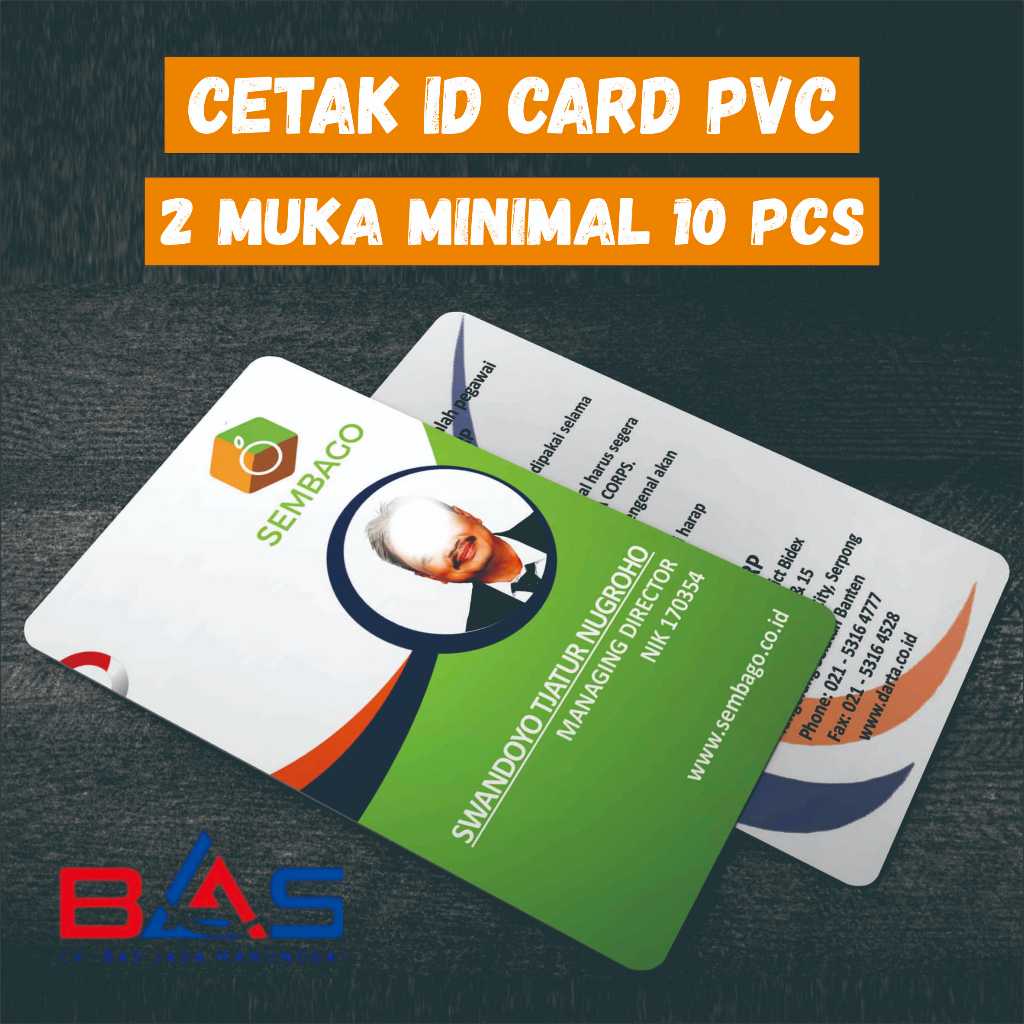 

CETAK ID CARD CUSTOM PRINT 2SISI / Kartu pelajar murah / 2 MUKA PVC TEBAL 0,8mm / tidak luntur kena air