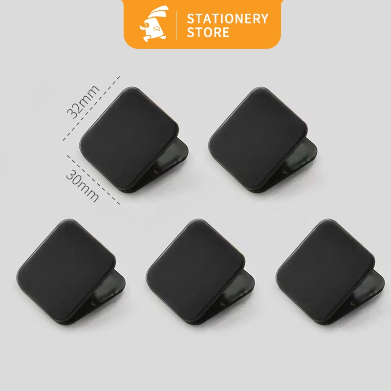 

klip kertas/Klip Binder/Klip Sudut Kertas Segitiga Warna Warni-Rabbit Stationery