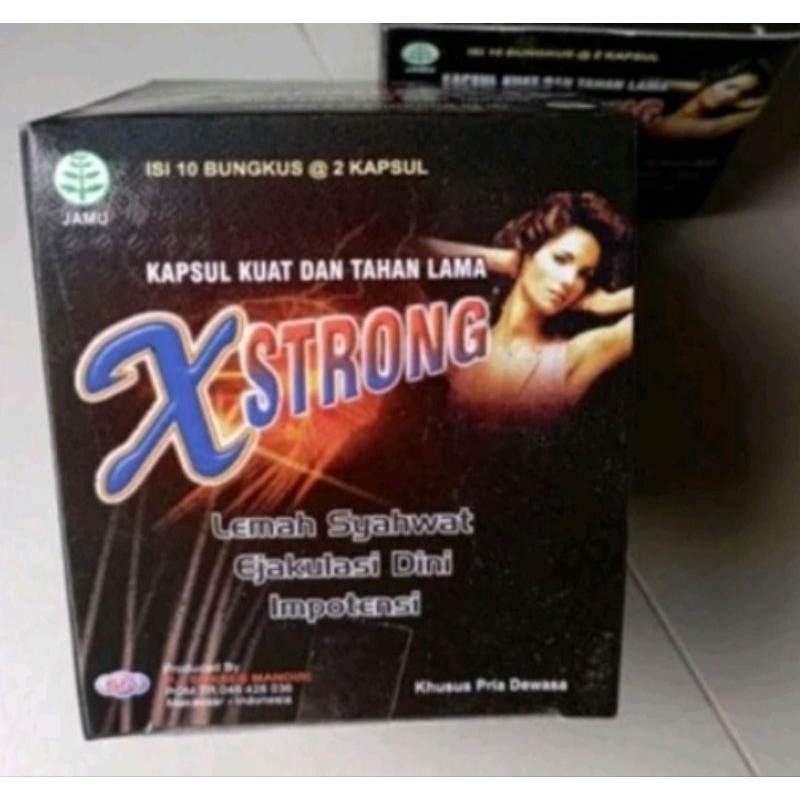 x strong kapsul asli