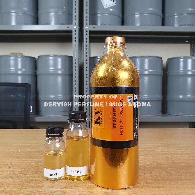 ETERNITY KV FRAGRANCES SEARAH ETERNITY MAN BIBIT PARFUM MURNI REPACK 50/100ML