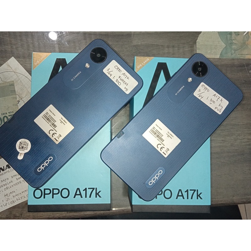 OPPO A17K RAM 3/64 SECOND