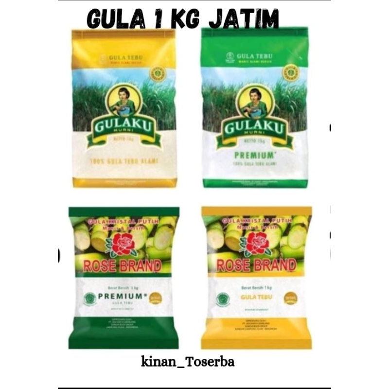 

GULA ROSE BRAND 1 KG JATIM