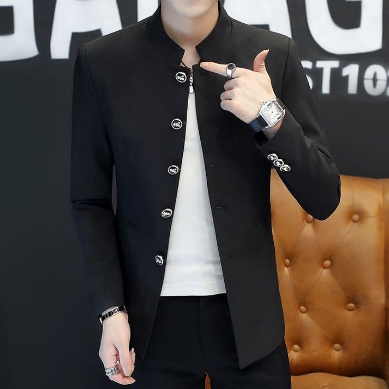 Jas mandarin/Blazer mandarin/Jaskoko jas pria muslim/jas ip man