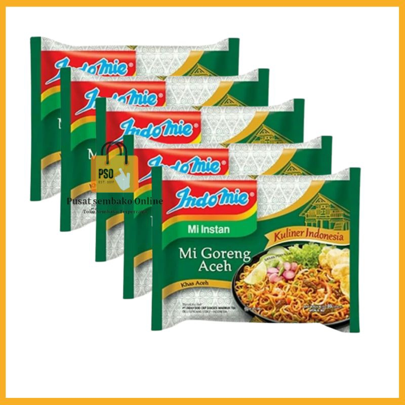 

INDOMIE Goreng Aceh Mie Instan Goreng (5 Bungkus)