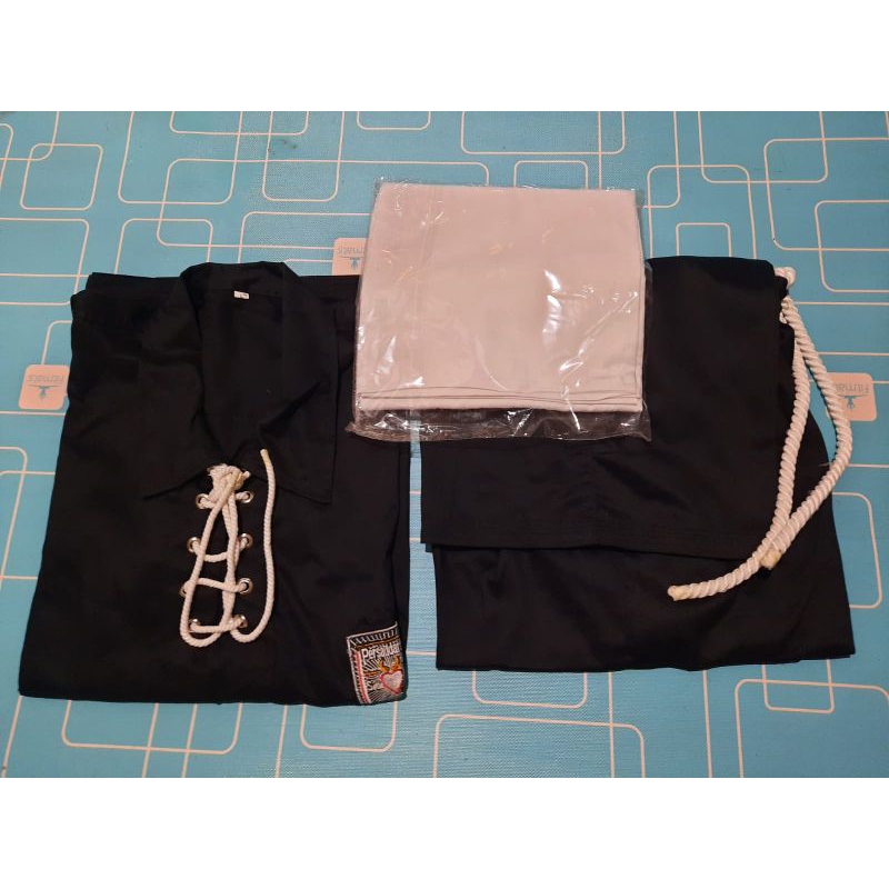 Sakral Warga PSHT 1 Stel ( Baju, Celana Dan Mori) Bahan Nagata Drill Keren