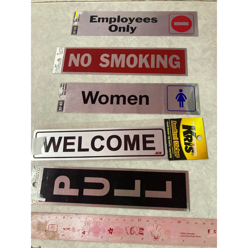 

Stiker Kantor Merk ACE Hardware