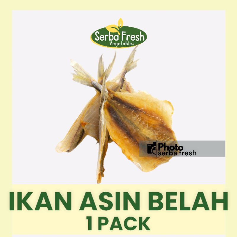 

NEW! IKAN ASIN GLOMO 1 PACK SERBA FRESH IKAN ASIN BELAH [100% ORIGINAL]