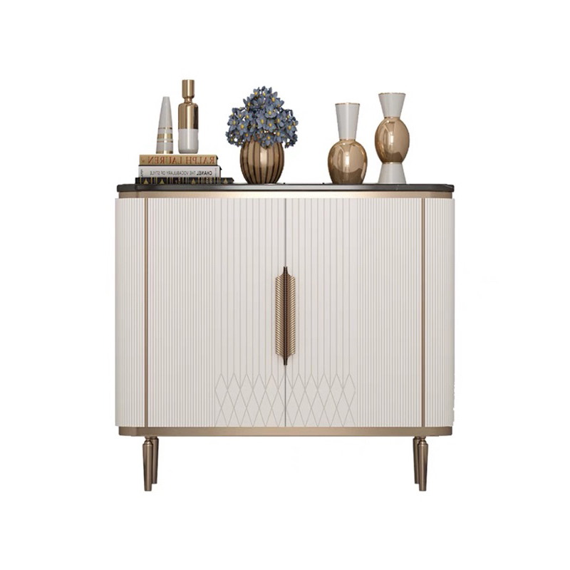 Buffet Tv Modern Minimalis Top Marmer