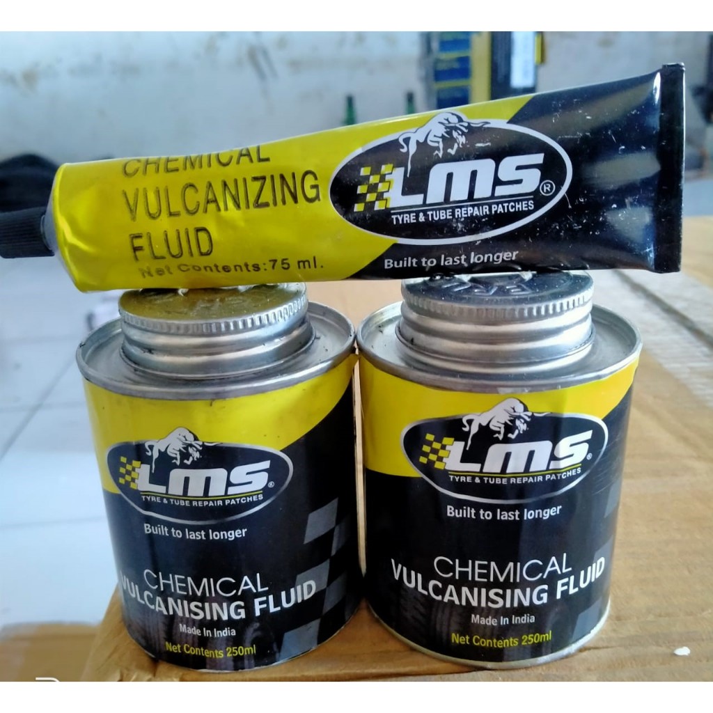 500 ml lem tambal ban tanpa bakar LMS tip top tubeless