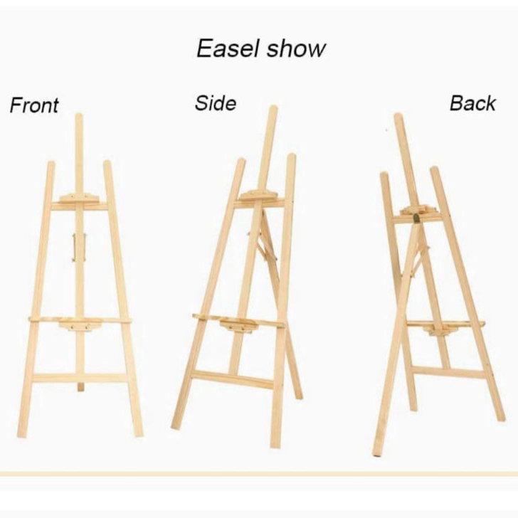 

➽✤★ Easel Wooden Lukis Foto Wedding Stand Kayu