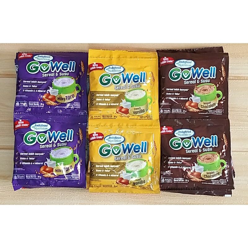 

Gowell sereal / Gowell susu sereal renteng isi 10 pcs