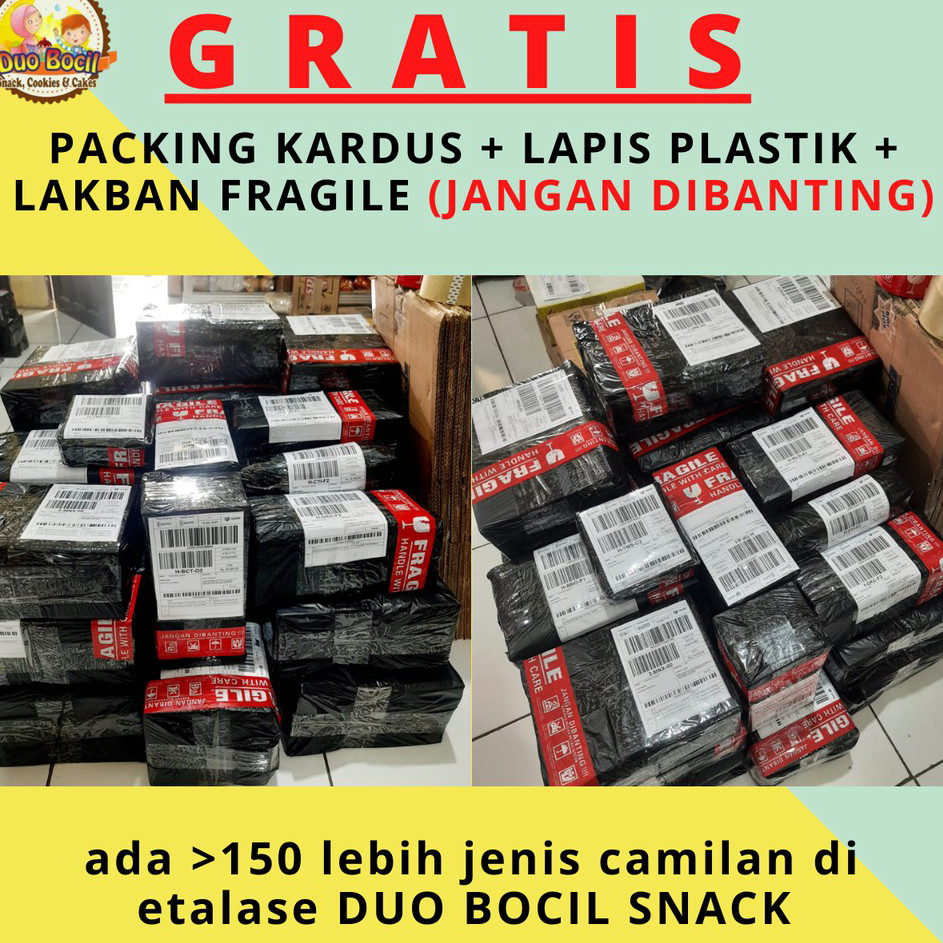 

Stok Banyak Lanting Bumbu Bawang ASLI Kebumen 250 Gram - Duo Bocil Snack Terlaris