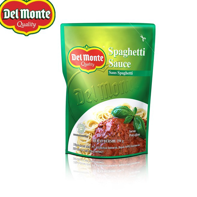 

Baru Delmonte Saus Spaghetti Pouch 250 gr