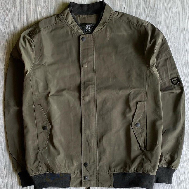 JACK FIELD ARMY BOMBER JAKET