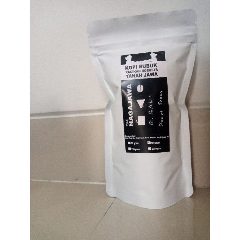 

biji kopi roasting robusta bali 200 gr