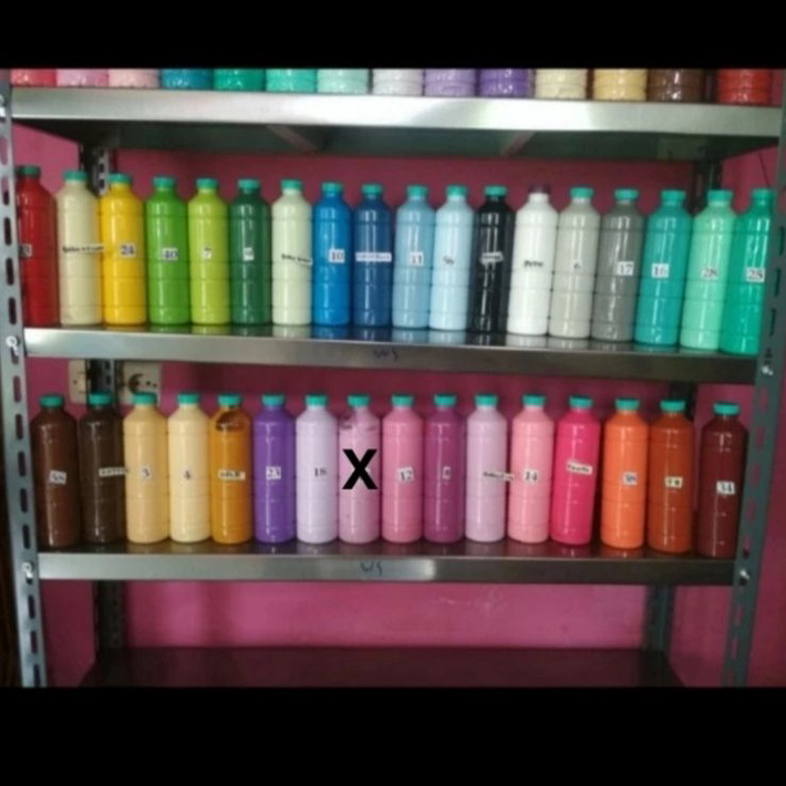 

Dijual Murah cat akrilik glossy lukis kanvas / mural 1,5kg