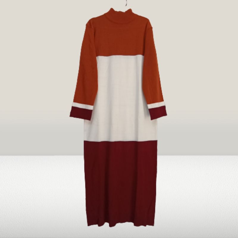 Dress rajut / dress hangat / dress murah/ dress rajut panjang / baju rajut wanita