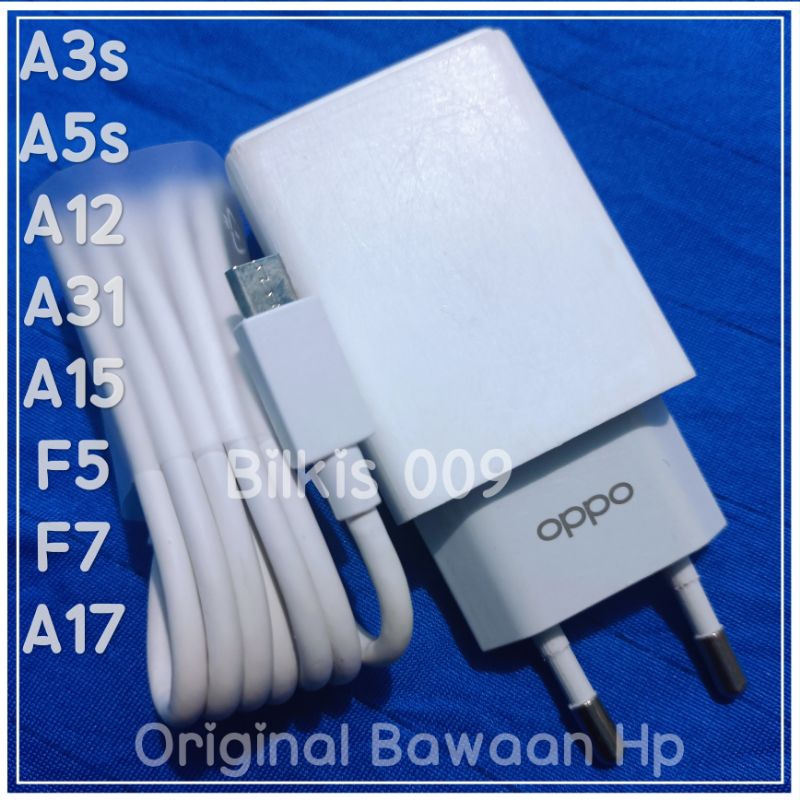 Charger OPPO  bawaan hp original  100% MICRO USB F7 F5 F3 F1s A5S A3S A1K A59 A57 A39 A37 A9 A7