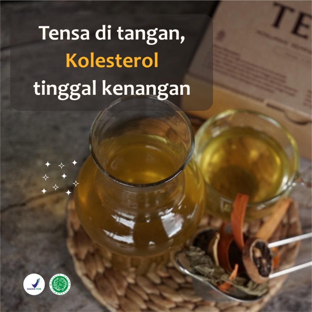 

TENSA Minuman Rempah Obat Hipertensi Darah Tinggi Kolesterol Ampuh Bpom Ori