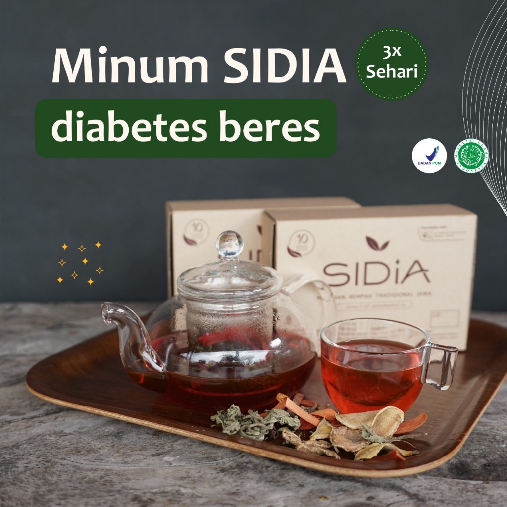 

SIDIA Minuman Rempah Obat Diabetes Gula Darah Tinggi Paling Ampuh Herbal Alami