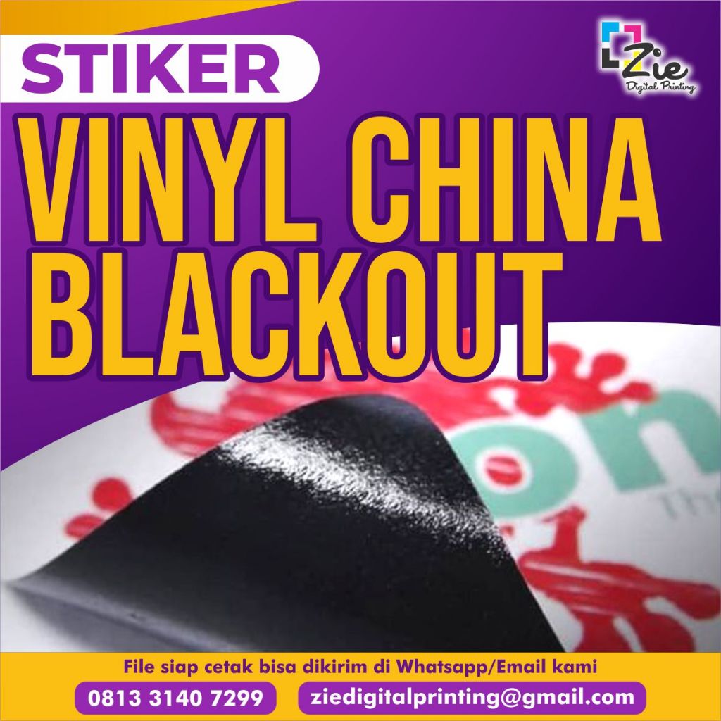 

CETAK STIKER VYNIL CHINA BLACKOUT GRAY GLOSSY 100MIC | METERAN MURAH