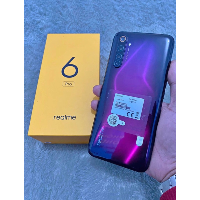 Realme 6 Pro 8/128 Second Nominus Fullset Original