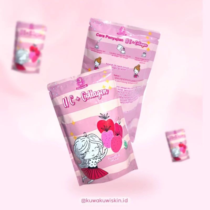 UC+ COLLAGEN DRINK SUSU PEMUTIH 125gram