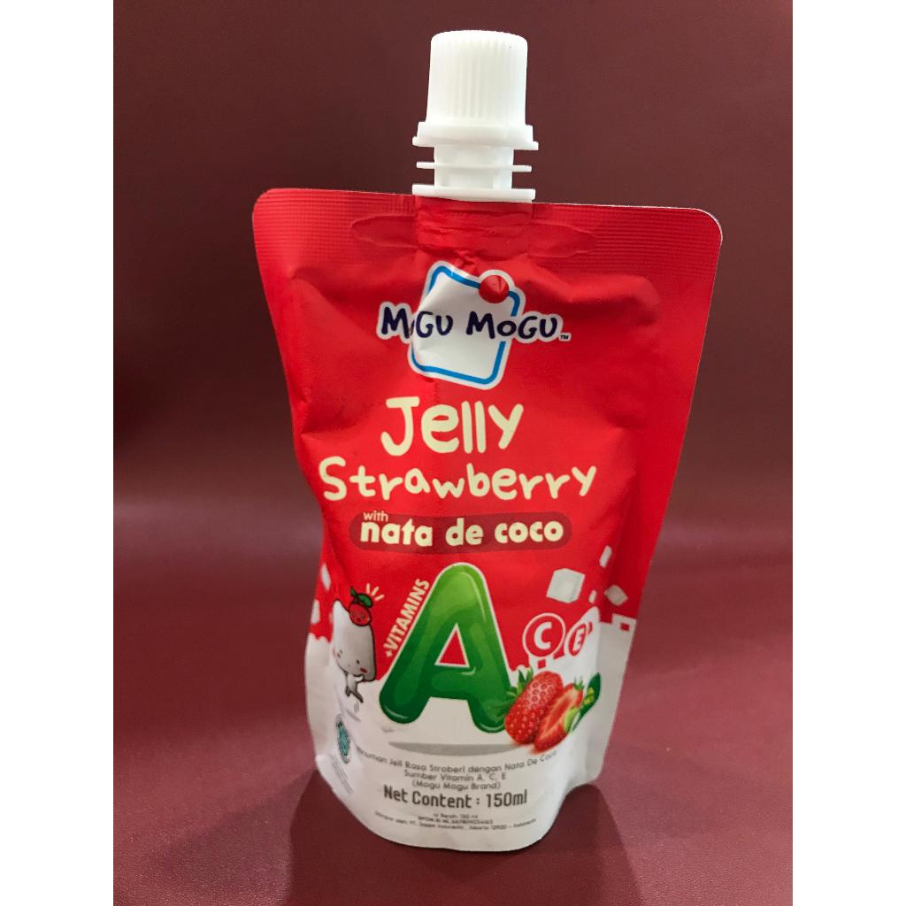 

Mogu Mogu Ndc Strawberry 150ml - Minuman Rasa Strawberry Dan Nata De Coco