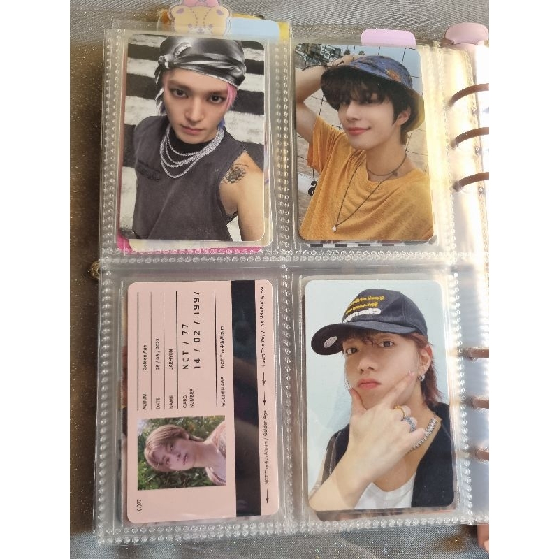 PC OFFICIAL TAEYONG, JUNWOO, JAEHYUN, YUTA GOLDEN AGE NCT ALBUM 2023