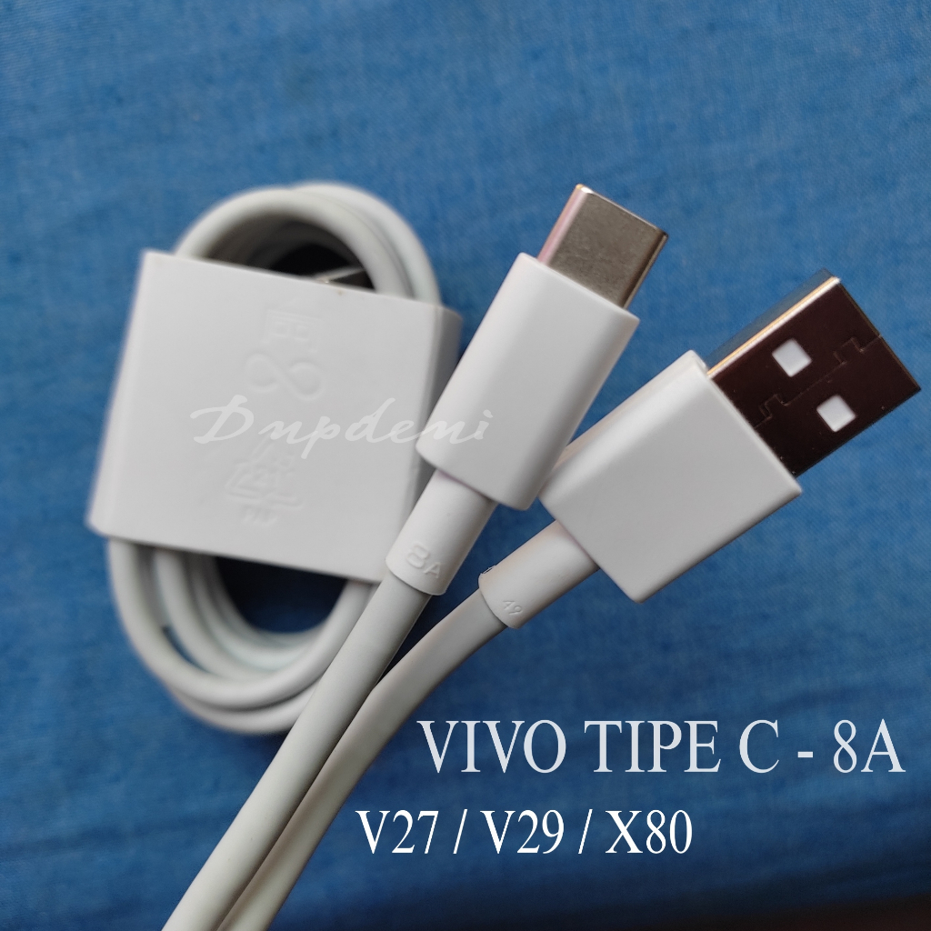 KABEL DATA  VIVO Original V27 5G, X80, V25 Pro, X70 Pro.  BAWA'AN HP. CABUTAN ORI